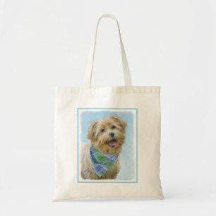 Glen of Imaal Terrier'絵画s - オリジナルドッグアート トートバッグ