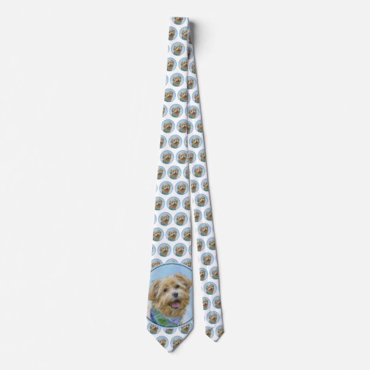 Glen of Imaal Terrier'絵画s - オリジナルドッグアート ネクタイ (正面)