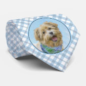 Glen of Imaal Terrier'絵画s - オリジナルドッグアート ネクタイ (ロール)