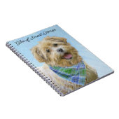 Glen of Imaal Terrier'絵画s - オリジナルドッグアート ノートブック (右側)