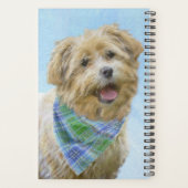 Glen of Imaal Terrier'絵画s - オリジナルドッグアート プランナー手帳 (裏面)