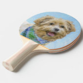 Glen of Imaal Terrier'絵画s - オリジナルドッグアート 卓球ラケット (正面アングル)