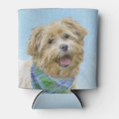 Glen of Imaal Terrier'絵画s - オリジナルドッグアート 缶クーラー (正面)