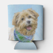 Glen of Imaal Terrier'絵画s - オリジナルドッグアート 缶クーラー (裏面)