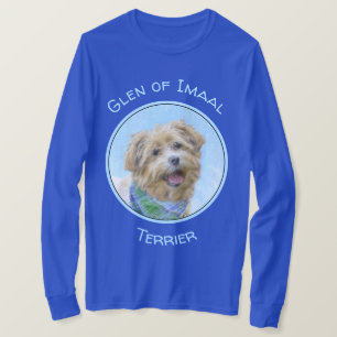 Glen of Imaal Terrier'絵画s - オリジナルドッグアート Tシャツ