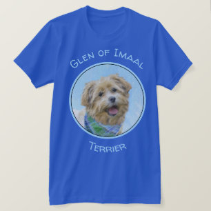 Glen of Imaal Terrier'絵画s - オリジナルドッグアート Tシャツ