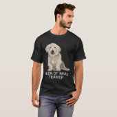 Glen of Imaal Terrier Crazy Dog Tシャツ (正面フル)