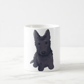 Glen of Imaal Terrier Sketch コーヒーマグカップ (中央)