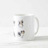 Glen of Imaal Terrier Sketch コーヒーマグカップ (正面右)