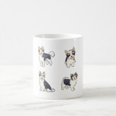 Glen of Imaal Terrier Sketch コーヒーマグカップ (中央)