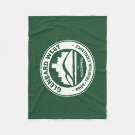 Glenbard West フリースブランケット | The Hilltoppers