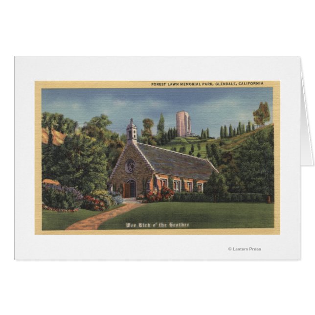 Glencairn、アニー・ローリー教会のレプリカ (正面横)