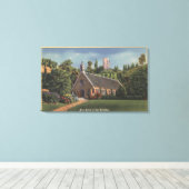 Glencairn、アニー・ローリー教会のレプリカ キャンバスプリント (インサイチュ (ウッドフロア))