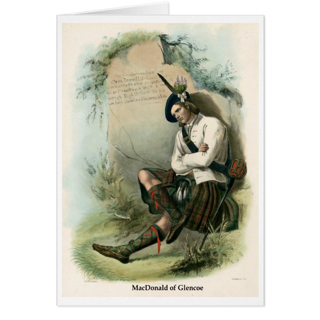 Glencoeの一族MacDonald (正面)