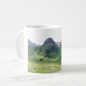 Glencoe、スコットランド コーヒーマグカップ (正面左)