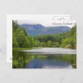 Glencoe、スコットランド ポストカード (正面/裏面)