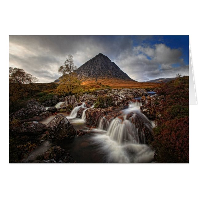 Glencoe、Buchaille Etive MOR、スコットランド (正面横)