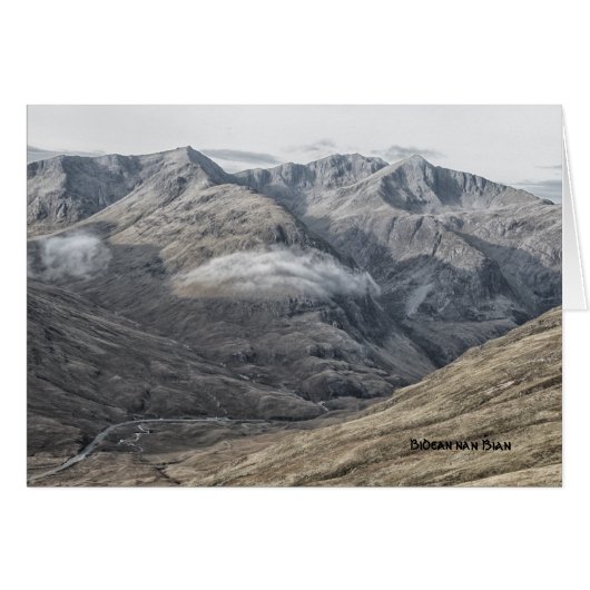 Glencoe Scotland Bidean Nam Bian (正面横)