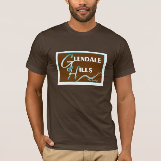 Glendaleの丘の暗闇のティー Tシャツ (正面)
