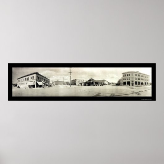 Glendale, CA写真1915 ポスター (正面)