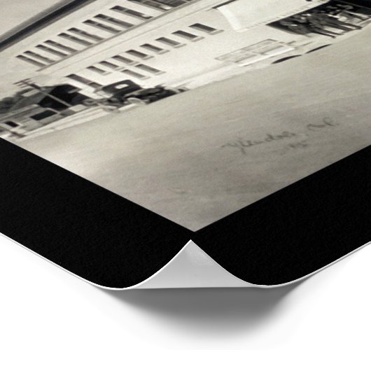 Glendale, CA写真1915 ポスター (角)