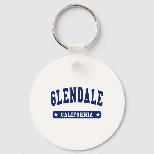 Glendale California College Style tee shirts キーホルダー (正面)