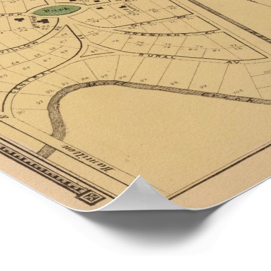 Glendale, Ohio ポスター (角)