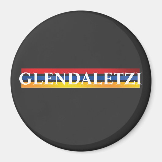 Glendaletzi Magnet マグネット (正面)