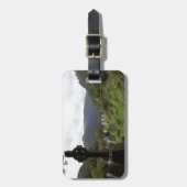 Glendaloughのケルト十字 ラゲッジタグ (正面縦)