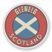 Glenelg, Scotland シール (正面)