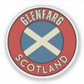Glenfarg, Scotland シール (正面)