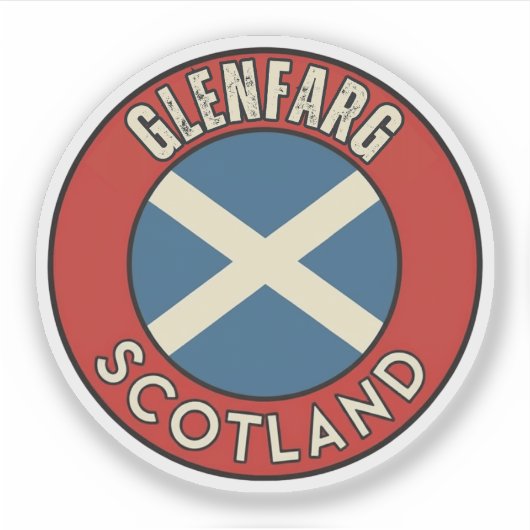 Glenfarg, Scotland シール (正面)