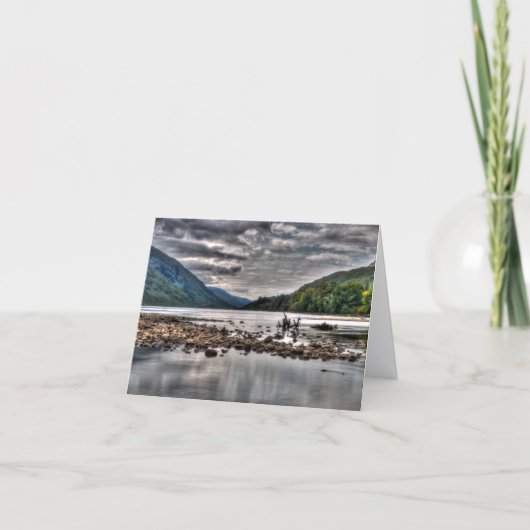 Glenfinnan Greeting Card、Loch Shiel カード (正面)