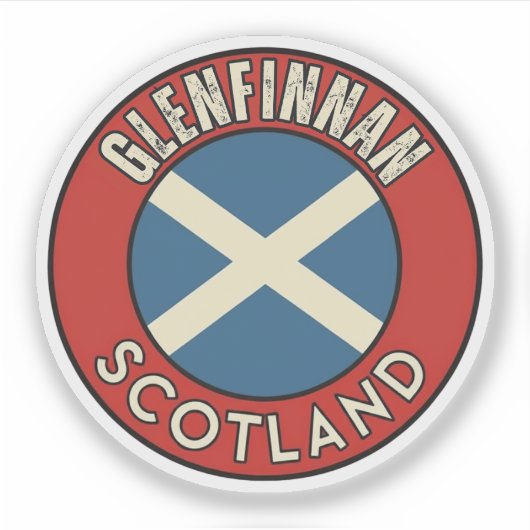Glenfinnan, Scotland シール (正面)