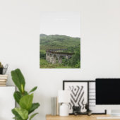 Glenfinnan Viaduct、スコットランド旅行アートワーク ポスター (ホームオフィス)