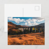 Glenfinnan Viaduct(スコットランド) ポストカード (正面/裏面)