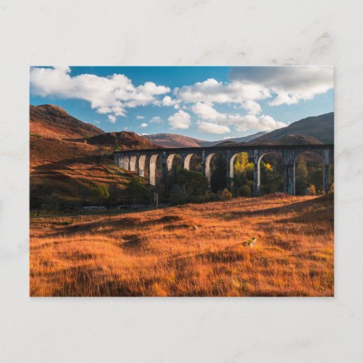 Glenfinnan Viaduct(スコットランド) ポストカード (正面)