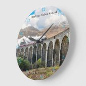 Glenfinnan Viaduct(スコットランド) ラージ壁時計 (傾斜)