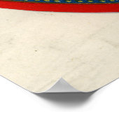 Glenlivet Whiskyラベル， 1897 ポスター (角)