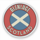 Glenluce, Scotland シール (正面)