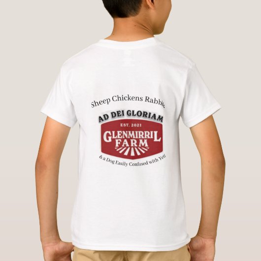 Glenmirril Farms Tシャツ (裏面)