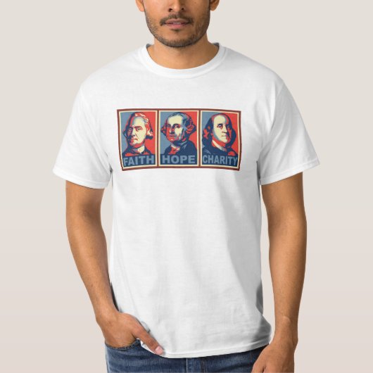 Glennの小川の信頼の希望の慈善のワイシャツ Tシャツ (正面)
