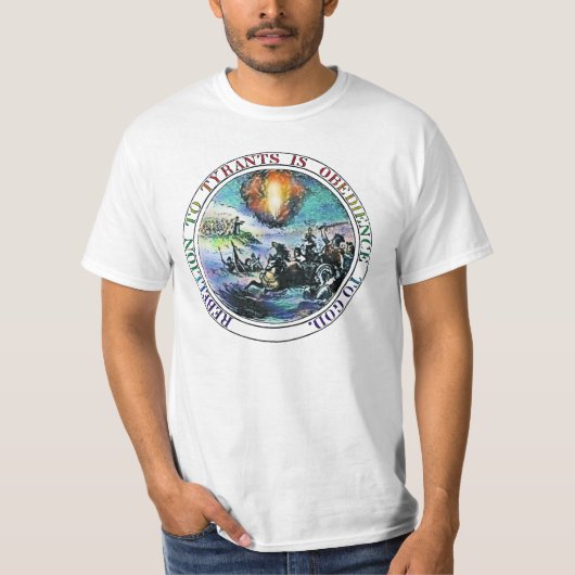 Glennの小川の暴動のワイシャツ Tシャツ (正面)