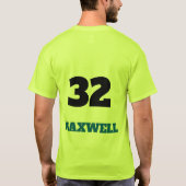Glenn Maxwell Melbourne Stars Cricket Fan Art Tシャツ (裏面)