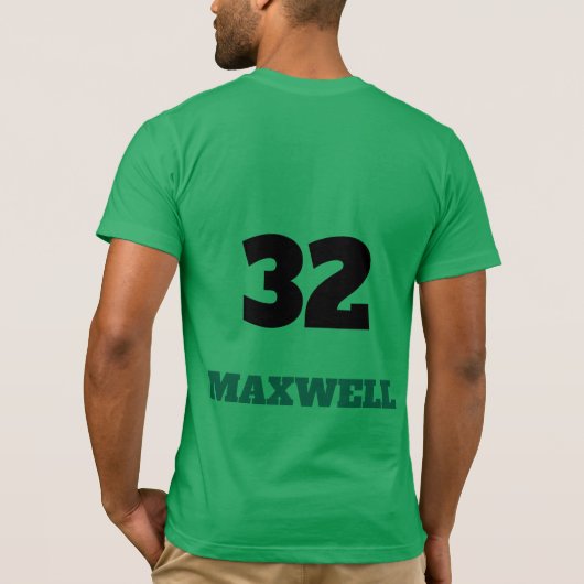 Glenn Maxwell Melbourne Stars Cricket Fan Art Tシャツ (裏面)