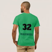 Glenn Maxwell Melbourne Stars Cricket Fan Art Tシャツ (裏面フル)