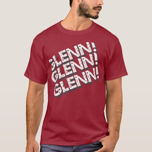 GLENN! x3ページ時代のワイシャツ Tシャツ (正面)