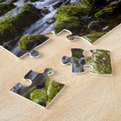 Glenoeの滝|郡Antrim、北アイルランド ジグソーパズル (側面)