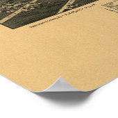 Glens秋NY 1884 ポスター (角)