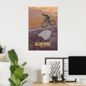 Glentrool Mountain Biking Travel Poster ポスター (ホームオフィス)